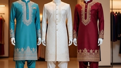 Kurta sets for men (AI Generated) Kurta sets for men (AI Generated)