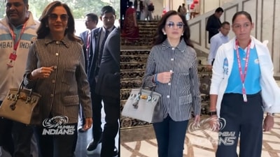 Nita Ambani often incorporates personal elements into her luxury accessories. (Instagram) Nita Ambani often incorporates personal elements into her luxury accessories. (Instagram)