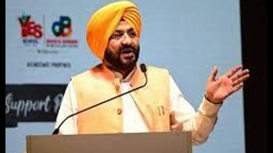 Minister Tarunpreet Singh Sond (HT File)