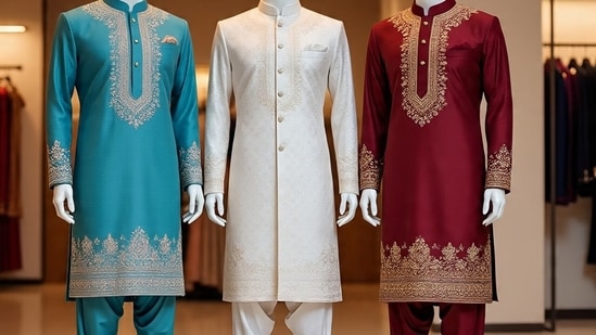 Kurta sets for men (AI Generated)