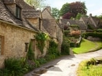 An English village much like the one that’s the setting for The Boyhood of Cain. (Shutterstock)