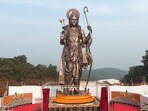 ప్రధాని మోదీ చేతుల మీదుగా గోవాలో 77 అడుగుల శ్రీరాముని విగ్రహం ఆవిష్కరణ(@NarendraModi)