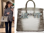 Nita Ambani commissions Shloka Mehta's cousin to design bespoke AKPV charms for her Hermes bag.