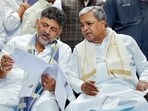 Siddaramaiah and DK Shivakumar. Siddaramaiah and DK Shivakumar.