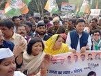 Sirsa MP and former minister Kumari Selja alleged that the BJP has formed the government in Haryana by stealing votes and robbing people of their constitutional rights (HT Photo) Sirsa MP and former minister Kumari Selja alleged that the BJP has formed the government in Haryana by stealing votes and robbing people of their constitutional rights (HT Photo)