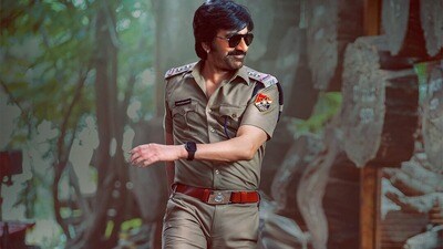 మాస్ జాతర పోస్టర్ లో రవితేజ (x/Netflix_INSouth)