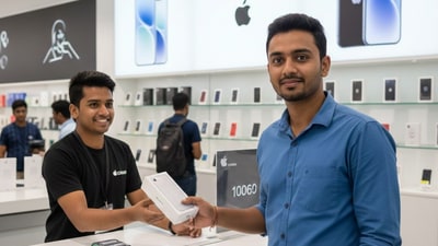 A Delhi franchisor’s post about an ops manager buying a 70k iPhone on a 26k salary sparked a fierce debate on pay, priorities and job titles. (Representational image/Gemini AI generated) A Delhi franchisor’s post about an ops manager buying a 70k iPhone on a 26k salary sparked a fierce debate on pay, priorities and job titles. (Representational image/Gemini AI generated)