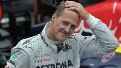 Former F1 driver Michael Schumacher. (AFP) Former F1 driver Michael Schumacher. (AFP)
