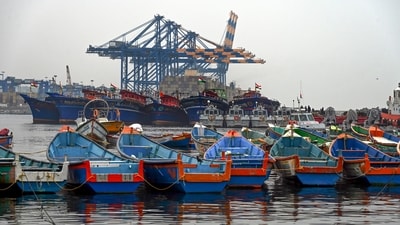 In India, the National Disaster Response Force (NDRF) has been deployed in several districts of Tamil Nadu for precautionary measures ahead of Cyclone Ditwah, following requests from state authorities in Tamil Nadu and Puducherry. (PTI) In India, the National Disaster Response Force (NDRF) has been deployed in several districts of Tamil Nadu for precautionary measures ahead of Cyclone Ditwah, following requests from state authorities in Tamil Nadu and Puducherry. (PTI)