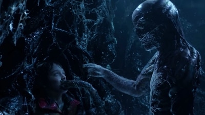Will and Vecna in the opening scene of Stranger Things Season 5 Volume 1. (X/@SThingsMeme) Will and Vecna in the opening scene of Stranger Things Season 5 Volume 1. (X/@SThingsMeme)