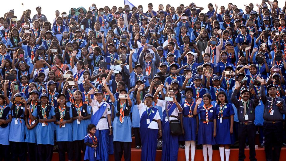 The president said it is a matter of pride that Bharat Scouts and Guides has been guiding the youth and inspiring them to become active participants in nation-building. (ANI) The president said it is a matter of pride that Bharat Scouts and Guides has been guiding the youth and inspiring them to become active participants in nation-building. (ANI)