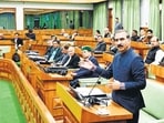 Himachal chief minister Sukhvinder Singh Sukhu during Himachal Pradesh winter assembly session in Dharamshala on Friday. (File) Himachal chief minister Sukhvinder Singh Sukhu during Himachal Pradesh winter assembly session in Dharamshala on Friday. (File)