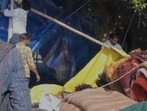 On Friday, protesters were seen dismantling the tents they had set up at the agitation site. (HT) On Friday, protesters were seen dismantling the tents they had set up at the agitation site. (HT)