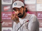 KL Rahul at a press conference ahead of India's ODI series vs South Africa.