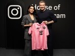 Samantha Ruth Prabhu and David Beckham met at an event in Mumbai. 