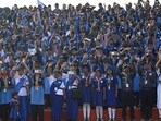 The 19th National Jamboree of Bharat Scouts and Guides began in Lucknow on November 23. (SOURCED) The 19th National Jamboree of Bharat Scouts and Guides began in Lucknow on November 23. (SOURCED)