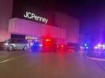 Police presence outside Southlake Mall in Indiana. Police presence outside Southlake Mall in Indiana.