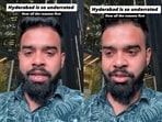 A Delhi man praised Hyderabad in a viral video, calling it the best city among major metros. A Delhi man praised Hyderabad in a viral video, calling it the best city among major metros.