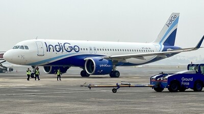 IndiGo, the country’s largest airline, said that it was aware of a notice by Airbus regarding the A320 family aircraft. (AFP) IndiGo, the country’s largest airline, said that it was aware of a notice by Airbus regarding the A320 family aircraft. (AFP)