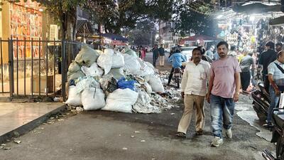 Garbage has been piling up outside Clover Center in Camp since mid-October after PCB stopped lifting waste from 550-shop complex over garbage collection fee dues. (HT) Garbage has been piling up outside Clover Center in Camp since mid-October after PCB stopped lifting waste from 550-shop complex over garbage collection fee dues. (HT)