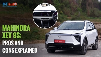 Mahindra XEV 9S comes as the automaker's first all-electric three-row, seven-seater SUV. Mahindra XEV 9S comes as the automaker's first all-electric three-row, seven-seater SUV.
