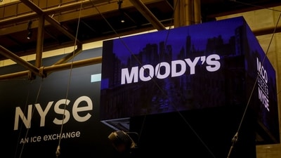 Moody's also said that India's domestic growth drivers underpin its economic resilience amid global uncertainty. (Bloomberg) Moody's also said that India's domestic growth drivers underpin its economic resilience amid global uncertainty. (Bloomberg)