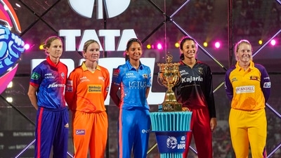 WPL team captains pose with the trophy during the Women's Premier League's inauguration in 2023. (PTI) WPL team captains pose with the trophy during the Women's Premier League's inauguration in 2023. (PTI)