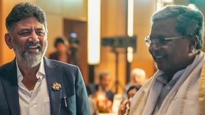 Karnataka Chief Minister Siddaramaiah and Deputy Chief Minister DK Shivakumar (PTI) Karnataka Chief Minister Siddaramaiah and Deputy Chief Minister DK Shivakumar (PTI)