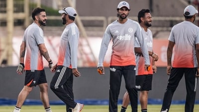 Rishabh Pant was unable to keep calm after witnessing Virat Kohli's intensity (PTI) Rishabh Pant was unable to keep calm after witnessing Virat Kohli's intensity (PTI)