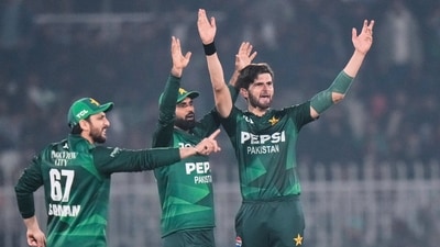 It was a total batting collapse for Sri Lanka as Shaheen Afridi and Mohammad Nawaz took three wickets each respectively. (AP) It was a total batting collapse for Sri Lanka as Shaheen Afridi and Mohammad Nawaz took three wickets each respectively. (AP)