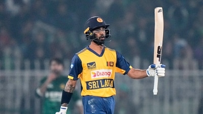 Initially, Kamil Mishara's 59 took Sri Lanka to 114 in 19.2 overs. (AP) Initially, Kamil Mishara's 59 took Sri Lanka to 114 in 19.2 overs. (AP)