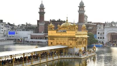 Police officers said that they recovered photographs of the Golden Temple and its premises   from Khan’s mobile phone. (AP)