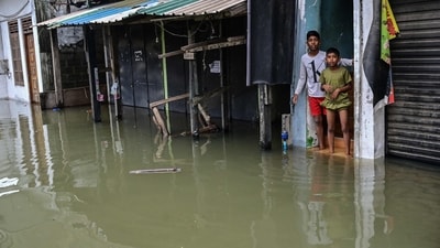 After the devastation endured by Sri Lanka, Cyclone Ditwah is expected to move into the southwest Bay of Bengal and approach the coasts of Tamil Nadu, Puducherry and adjoining Andhra Pradesh by early Sunday. By Saturday afternoon, the system was positioned roughly 80 km east of Jaffna in Sri Lanka, 140 km southeast of Vedaranniyam, 170 km south-southeast of Karaikal, 280 km south-southeast of Puducherry, and about 380 km south of Chennai. (AFP Photo) After the devastation endured by Sri Lanka, Cyclone Ditwah is expected to move into the southwest Bay of Bengal and approach the coasts of Tamil Nadu, Puducherry and adjoining Andhra Pradesh by early Sunday. By Saturday afternoon, the system was positioned roughly 80 km east of Jaffna in Sri Lanka, 140 km southeast of Vedaranniyam, 170 km south-southeast of Karaikal, 280 km south-southeast of Puducherry, and about 380 km south of Chennai. (AFP Photo)