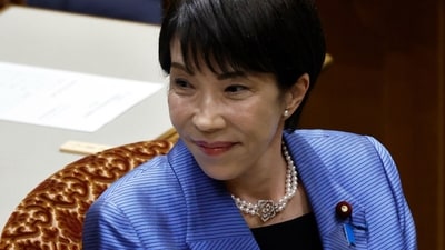Japan Prime Minister Sanae Takaichi. (Bloomberg) Japan Prime Minister Sanae Takaichi. (Bloomberg)