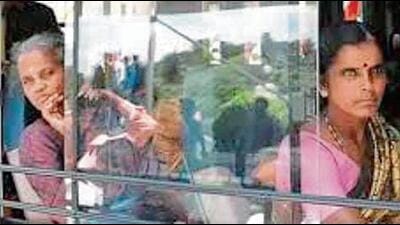 The BJP, in its Sankap Patra, had promised to provide free travel facility to all women above 60 in the state in public transport. (REPRESENTATIVE IMAGE) The BJP, in its Sankap Patra, had promised to provide free travel facility to all women above 60 in the state in public transport. (REPRESENTATIVE IMAGE)