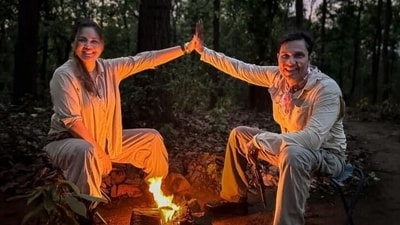 Randeep Hooda and Lin Laishram are expecting their first child. Randeep Hooda and Lin Laishram are expecting their first child.