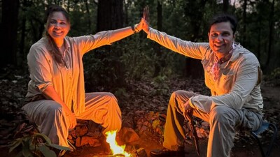 Randeep Hooda and Lin Laishram Randeep Hooda and Lin Laishram