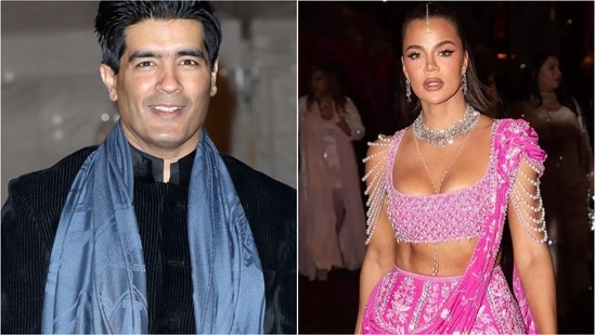 Manish Malhotra shares his thoughts on Khloé Kardashian's 'local designer' remark, appreciating the positive social media feedback. (Instagram)