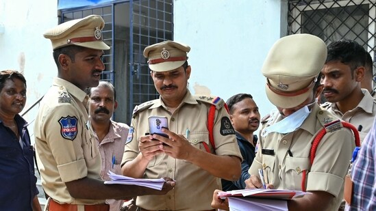 The victims were from Karnataka and police registered a case over the accident. (AFP)