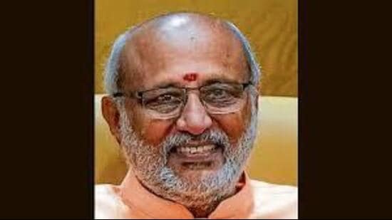 Vice-President CP Radhakrishnan will also attend the Akhil Bhartiya Devsthanam Sammelan in Kurukshetra as the chief guest. (HT File)