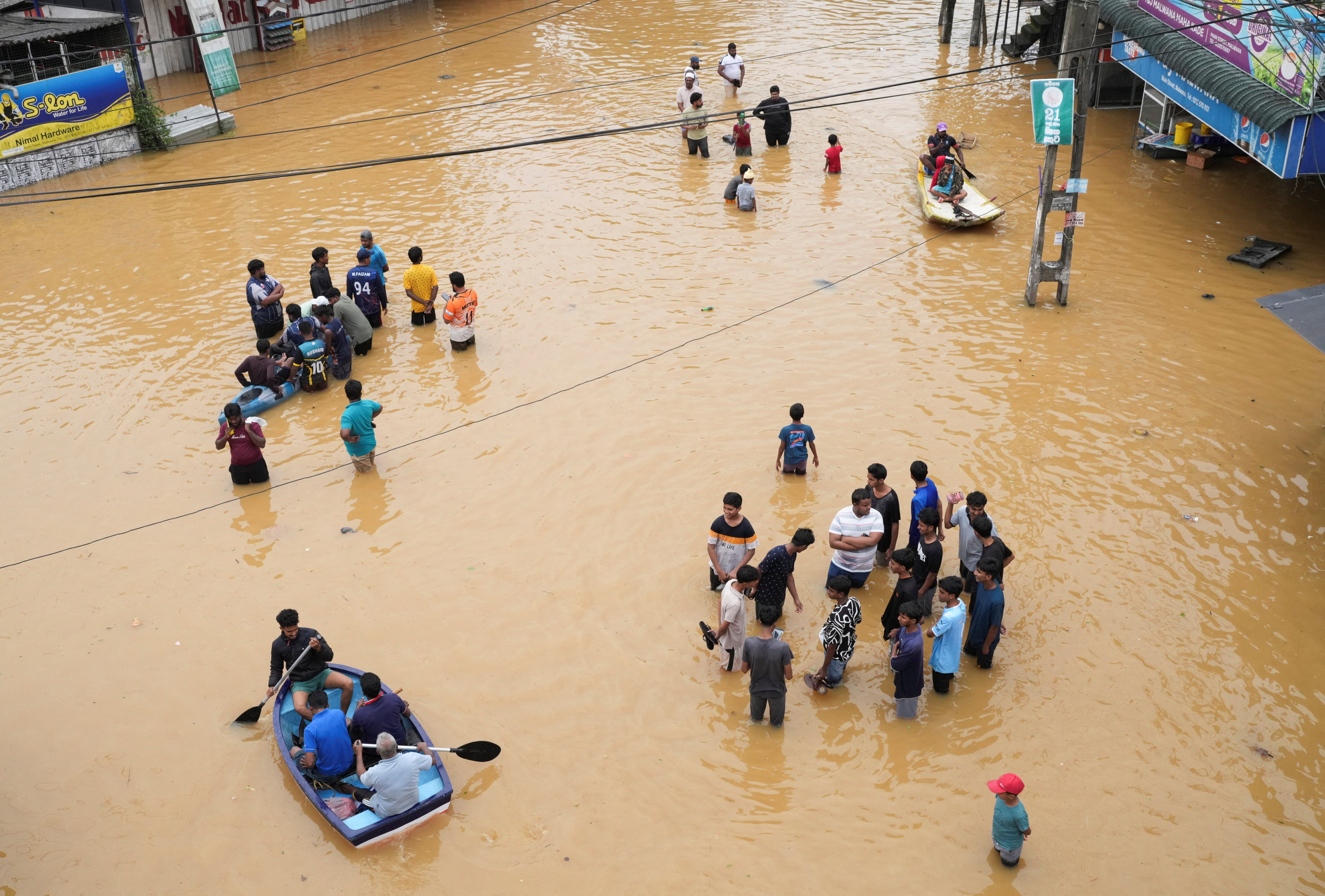 Cyclone Ditwah has already killed around 120 people in Sri Lanka. (REUTERS) Cyclone Ditwah has already killed around 120 people in Sri Lanka. (REUTERS)