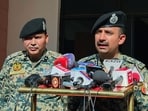 BSF IG Jammu Shashank Anand speaks to the media, in Jammu on Saturday. (ANI) BSF IG Jammu Shashank Anand speaks to the media, in Jammu on Saturday. (ANI)
