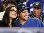 Madison Beer and Justin Herbert of the the Los Angeles Chargers Madison Beer and Justin Herbert of the the Los Angeles Chargers