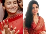 Alia Bhatt’s pick: a minimal, meaningful mangalsutra featuring a No. 8–inspired motif, a nod to her and Ranbir Kapoor’s shared lucky number (and the symbol of infinity); and Katrina Kaif’s delicate mangalsutra with two dainty hanging diamonds on a traditional black-beaded chain Alia Bhatt’s pick: a minimal, meaningful mangalsutra featuring a No. 8–inspired motif, a nod to her and Ranbir Kapoor’s shared lucky number (and the symbol of infinity); and Katrina Kaif’s delicate mangalsutra with two dainty hanging diamonds on a traditional black-beaded chain