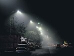 Navi Mumbai, India - Nov. 28, 2025:Smog covered Road on Palm Beach stretch at Vashi in Navi Mumbai, India, on Friday, November 28, 2025. (Photo by Bachchan Kumar/ HT PHOTO) (HT PHOTO) Navi Mumbai, India - Nov. 28, 2025:Smog covered Road on Palm Beach stretch at Vashi in Navi Mumbai, India, on Friday, November 28, 2025. (Photo by Bachchan Kumar/ HT PHOTO) (HT PHOTO)