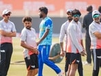 Kuldeep Yadav, Tilak Varma and others during a training session on the eve of the first ODI cricket match of a series between India and South Africa, in Ranchi Kuldeep Yadav, Tilak Varma and others during a training session on the eve of the first ODI cricket match of a series between India and South Africa, in Ranchi