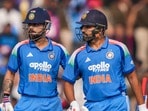 విరాట్ కోహ్లి, రోహిత్ శర్మ(PTI)