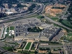 A view of the Pentagon.