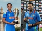 Harmanpreet Kaur and Yuvraj Singh are both ODI World Cup winners Harmanpreet Kaur and Yuvraj Singh are both ODI World Cup winners
