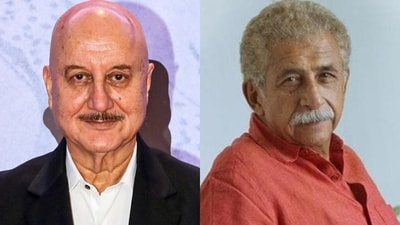 Anupam Kher opens up about Naseeruddin Shah's bitterness towards him. Anupam Kher opens up about Naseeruddin Shah's bitterness towards him.